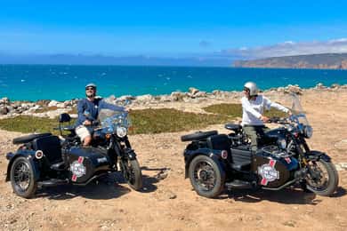 Lissabon: Cascais-Cabo da Roca Motorcykeltur i sidevogn 2 timer