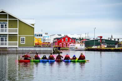 Siglufjörður / Siglufjordur: Guidad tur i kajak.