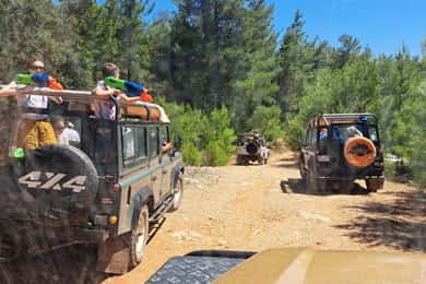 Bodrum Jeep Safari with Lunch and Water Wars