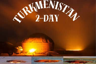 2-Day Tour to Dashoguz, Kunya Urgench And Darvaza