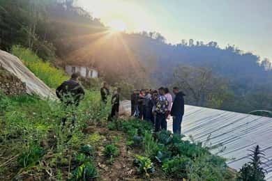 Desde Katmandú: visita a la granja ecológica de permacultura de Patlekhet.