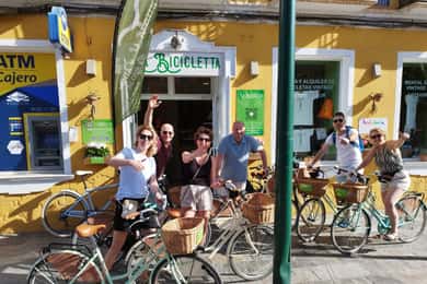 Málaga: Visita guiada en bicicleta