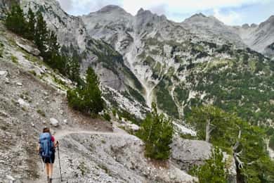 Valbona to Theth: Self-Guided Hike, Transport + Digital map