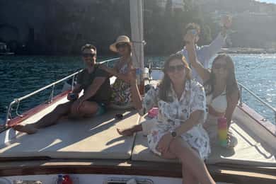 Sorrente : Croisière côtière en bateau avec baignade et Limoncello