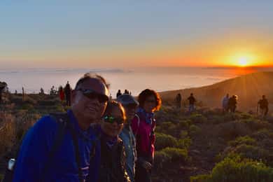 Astronomisk upplevelse på Teide med solnedgång, stjärnskådning och middag