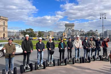 Boedapest: Segway Grand City Tour (Buda + Margaret + Pest) 3 uur