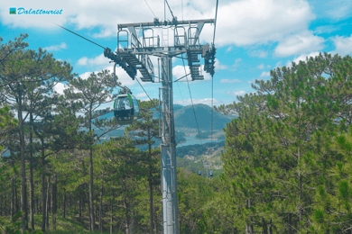 Da Lat: Ticket de entrada al Teleférico Robin Hill