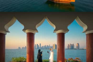 Doha: City Tour,Corniche,Souq Waqif,The Pearl,and Katara