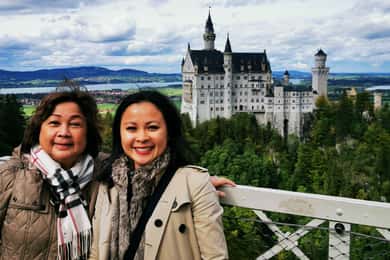 München: Neuschwanstein mit Bus, Mountainbike-Tour und Schwimmen