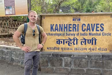 Mumbai: tour guidato privato delle grotte di Kanheri