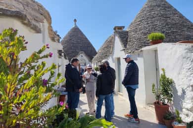 From Matera: Day Trip to Polignano, Alberobello, Locorotondo