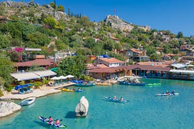 From Kas: Guided Kekova Sea Kayaking Tour