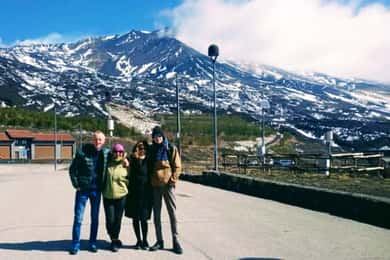 Von Taormina, Naxos und Letojanni: Ätna-Halbtagestour