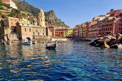 5 terre, escursione in barca con snorkeling e snack a bordo