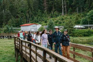 Ketchikan: Alaska Rainforest Sanctuary and Totem Park Walk