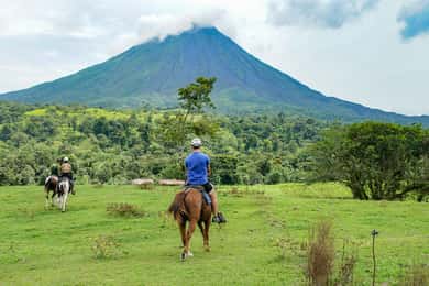 La Fortuna: Ridning på Arenal-vulkanen