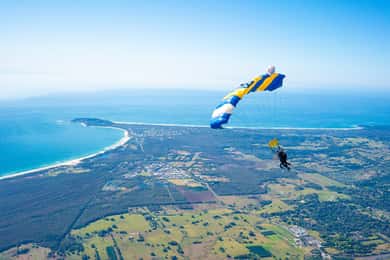 De Gold Coast: Experiência de paraquedismo em tandem sobre Byron Bay