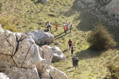 Torcal Labyrinth Route off the beaten track, transport included.