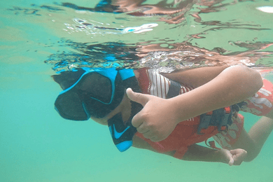 San Juan: Kids and Family Snorkeling Adventure with Videos