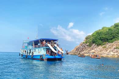 Koh Tao: Koh Nangyuan og de skjulte bugter Tur med ilten