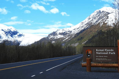 Seward: Bridal Veil Falls Kayak and Exit Glacier Hike Combo