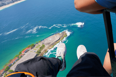 טיסת מסוק ללא דלתות בריו דה ז'נרו