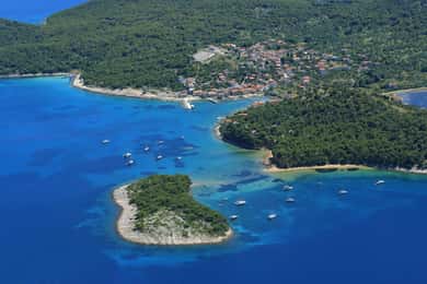Von Biograd aus: Ausflug zur Goldenen Insel Vrgada mit Mittagessen