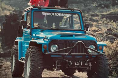 Mount batur: sunrise tour by 4wd & black lava