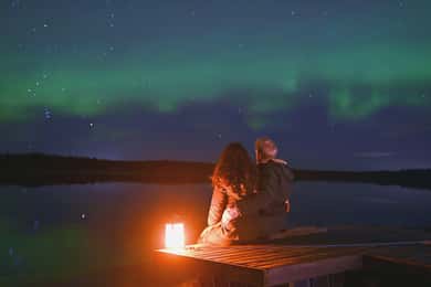 Levi: Late Autumn Northern Lights Adventure
