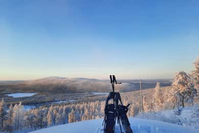 Lapland Levi: Panoramisk sneskovandring