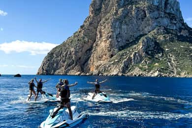 Jet Ski Tour to Es Vedra from San Antonio (1.5-Hour)