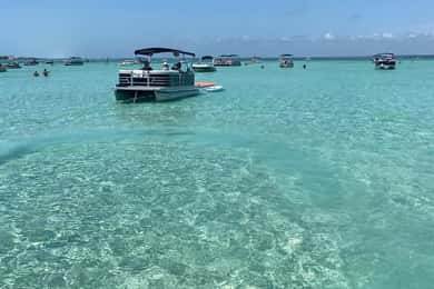 Fort Walton Beach: 24ft Pontoon - 12 Passenger Rental