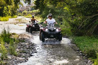 Taormina oder Giardini Naxos: Off-Road ATV Tour zum Ätna
