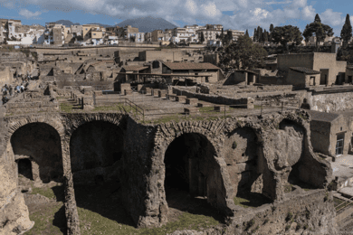 Herculaneum Entrébillet med digital audioguide