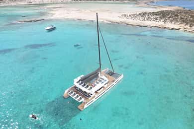 Kissamos: Gramvoussa Balos "All inclusive" Catamaran Cruise