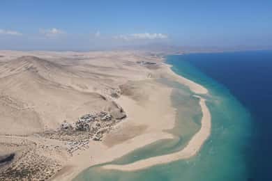 Schiereiland Jandia: lagune van Sotavento, La Pared & Morro Jable