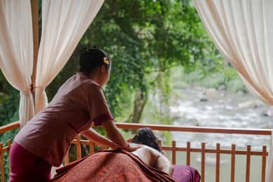 Ubud: Riverfront Massage & Flower Bath at Ayusha Wellness