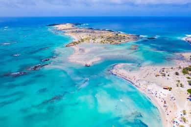 Platanias : Elafonissi Beach and Elos Village Day Tour