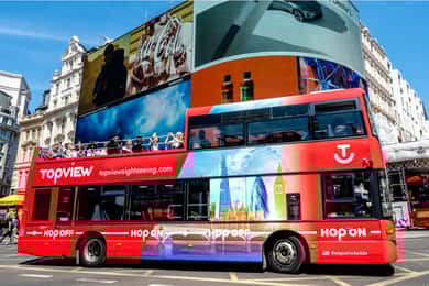 London: 24-Hour Hop-On Hop-Off Bus Pass