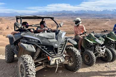 Marrakech: Agafay Desert Dinner Show, Kamelritt, 1 Stunde Buggy