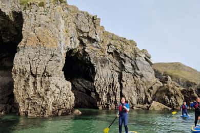 Nabrzeże Stackpole: Paddle Boarding Tour