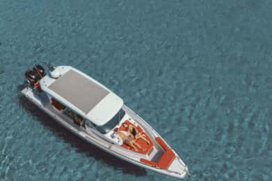 Mykonos: Full Day Boat Trip on an Axopar 37 - Joy Division