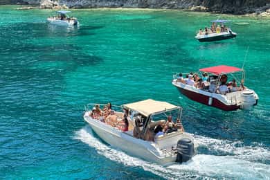 Sarandë: Ionian Coast Hidden Beaches and Caves Boat Tour