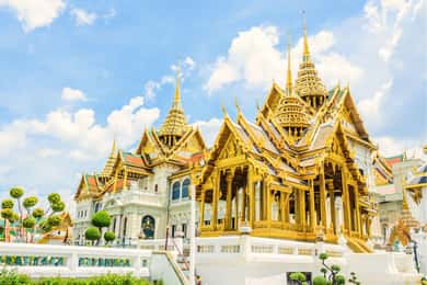 Bangkok : Entrée du Grand Palais et du Bouddha d'émeraude avec Audioguide