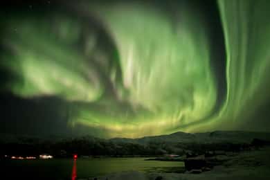 Tromsø: Caça à aurora boreal para pequenos grupos