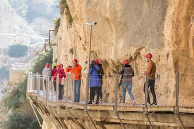 Van Nerja naar Málaga: privétour Caminito del Rey