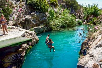 Desde Albir o Benidorm: Excursión de un día a las Cascadas del Algar