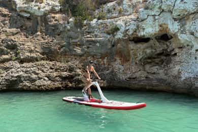 Exclusive sup bike excursion in Cala Ferrera