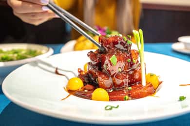 Shanghai : Visite culinaire nocturne à pied