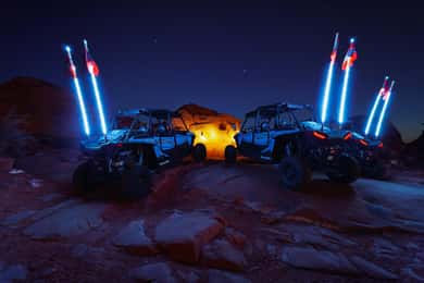 De l'ouragan : Visite nocturne du Grand Zion en UTV avec observation des étoiles